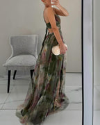 Lucía | Vestido maxi floral etéreo