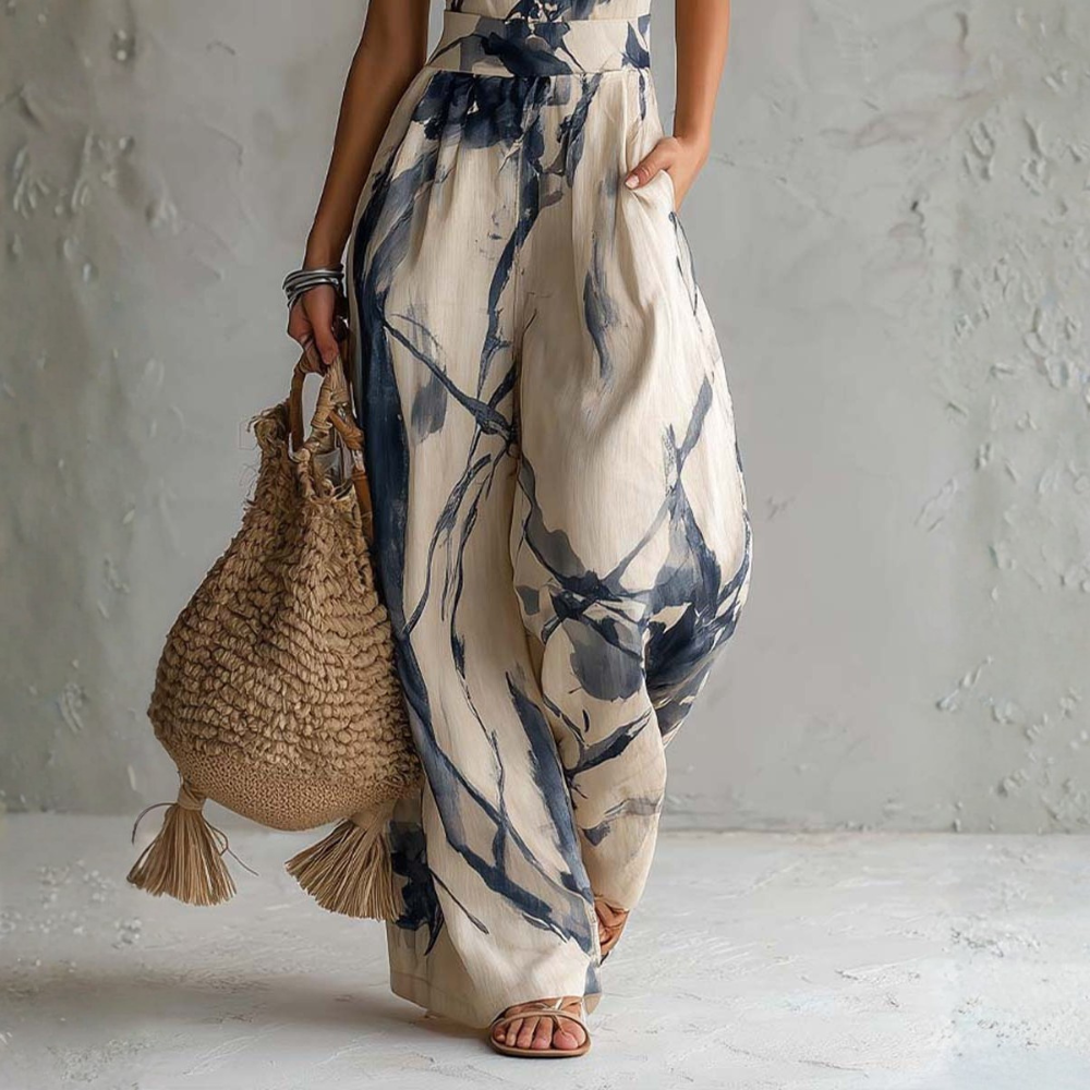 Giada | Mono elegante con estampado artístico