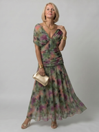 Calen | Vestido fluido con hombros descubiertos