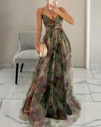 Lucía | Vestido maxi floral etéreo