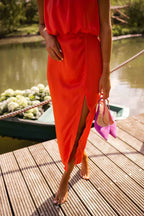 Océana | Vestido ligero de cuello alto